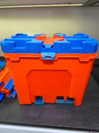 Hot Wheels Track Builder Caja Acrobacias Deluxe