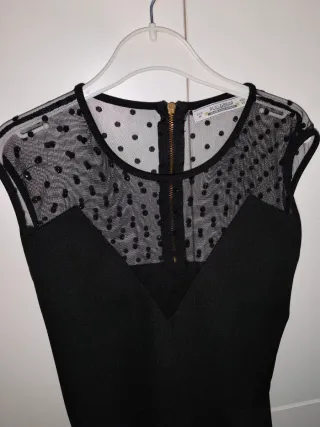Vestido fiesta Pull&Bear Talla M Negro