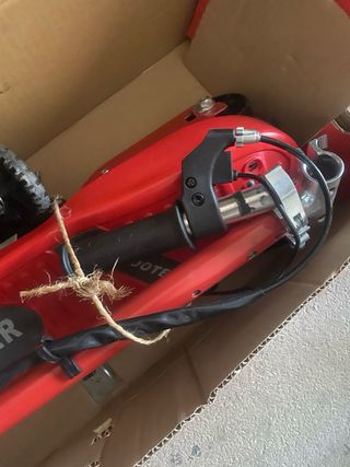 Patín Eléctrico E-Scooter Rojo Piezas