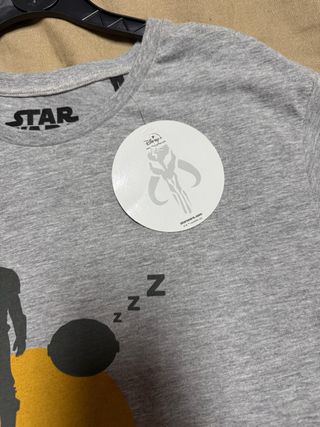 Camiseta Star Wars Talla Única Gris