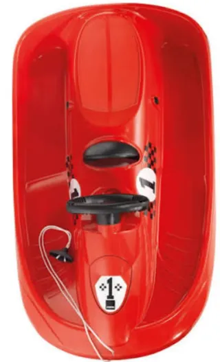 Trineo HAMAX con volante y freno