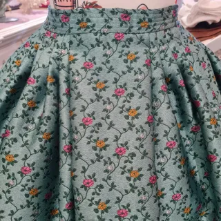 Falda Indumentaria Valenciana Flores