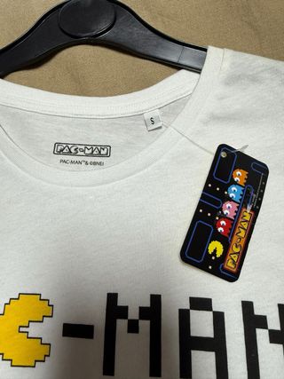 Camiseta Pac-Man Blanca