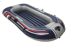 Barca Hinchable Bestway + Remos + Hinchador