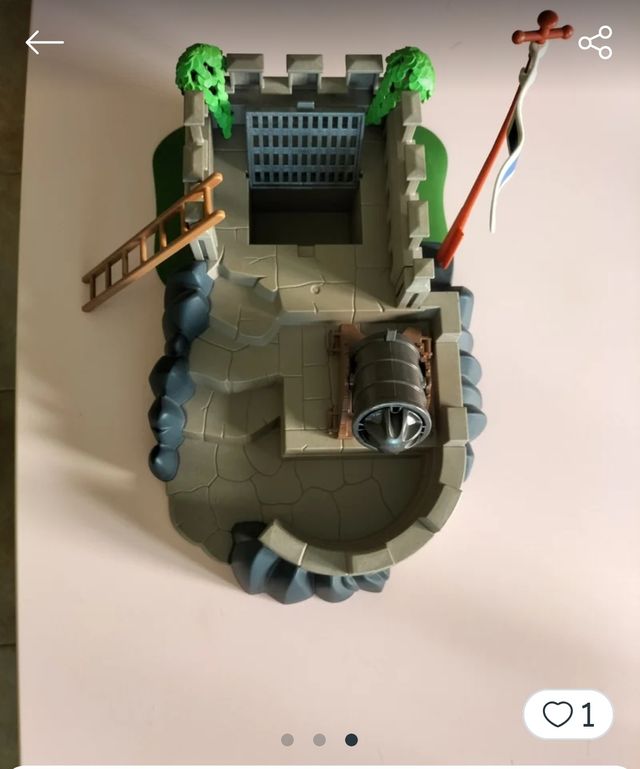 Playmobil Castillo y Torre Medieval con Figuras.