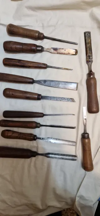 Juego de herramientas para madera