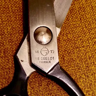 Tijeras sastre antiguas Le Grelot France