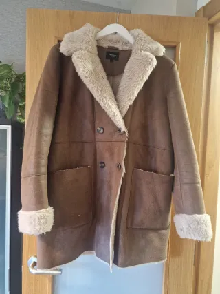 Bonito abrigo Pepe Jeans borreguillo nuevo!