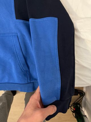 Sudadera Nike Azul y Negra