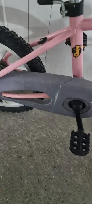 Bicicleta niña rosa 16