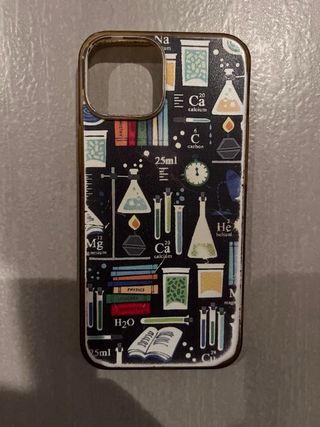 Cover iPhone 13 mini tema chimico