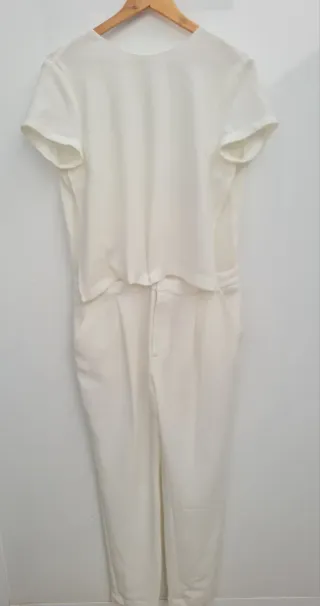 Mono blanco Zara talla S