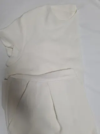 Mono blanco Zara talla S