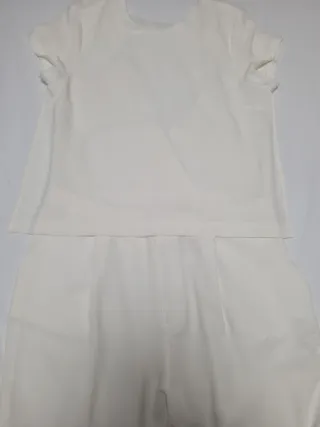 Mono blanco Zara talla S