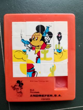 Puzzles Andrefer Mickey y Pitufos