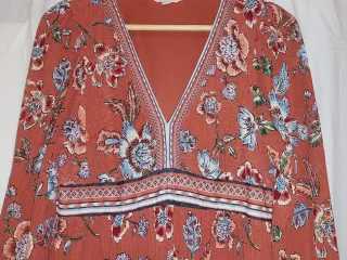 Vestido Springfield Boho Estampado Talla L