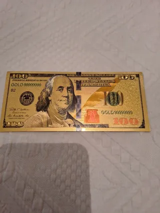 Banconota 100 Dollari Oro