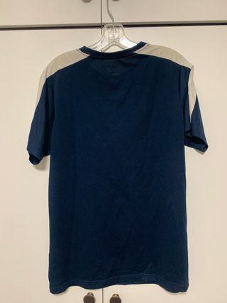 Camiseta deportiva Fila azul y gris