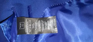 Traje de chaqueta azul