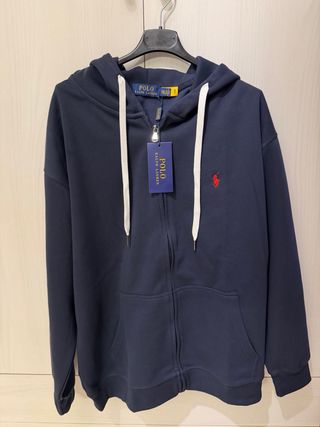 Felpa con cappuccio Ralph Lauren blu XXL