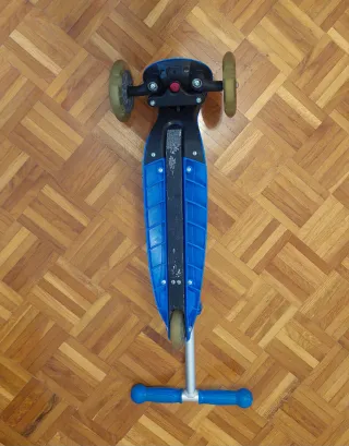 Patinete Globber Azul Plegable