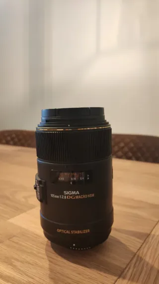 Sigma 105mm 1:2.8 DG Macro HSM para Nikon