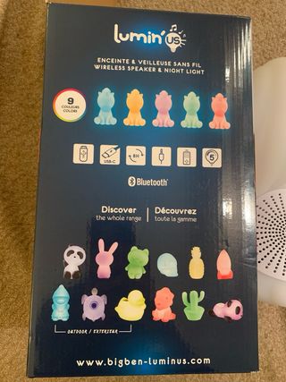 Altoparlante e Luce Unicorno Bluetooth Lumin