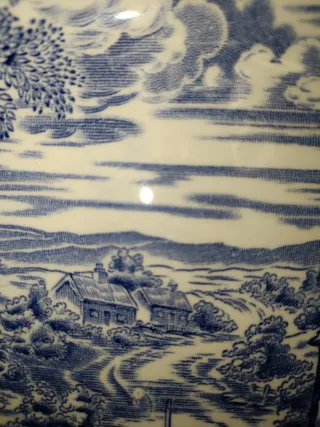 Plato decorado Charles Dickens