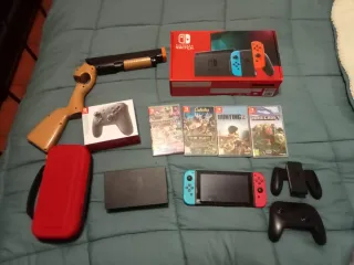 Nintendo Switch + 5 Giochi + Accessori