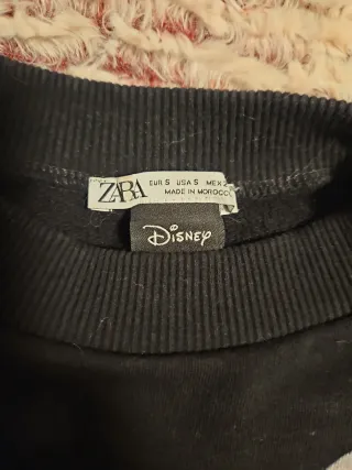 Sudadera Minnie Mouse Negra y Rosa