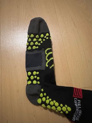 Calcetines Compressport Compresión Negro Talla L