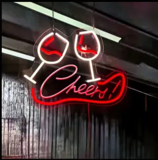 Lampada Neon LED "CHEERS"