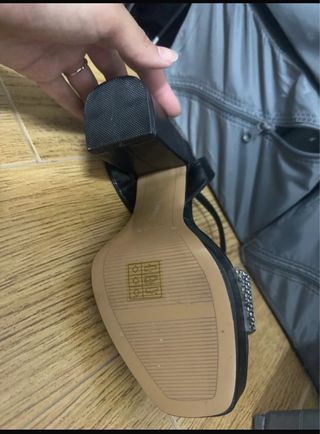 Tacones Marypaz Negros Talla 37 Nuevos