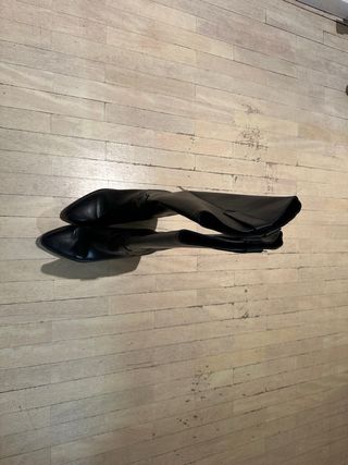 Botas altas Pull&Bear negras