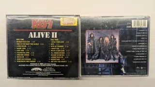 Pack 2 CDs KISS: Alive II y Revenge