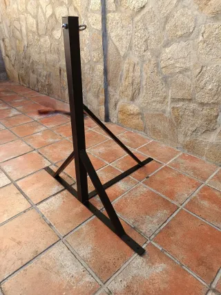 Soporte de pared para saco boxeo
