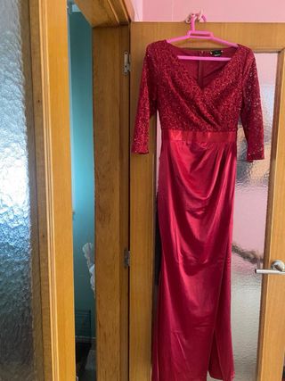 Vestido rojo talla S