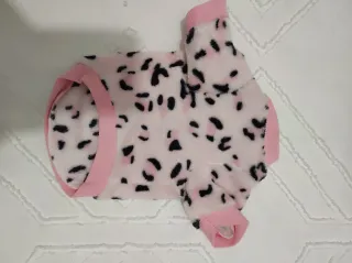 Ropa para perro/gato rosa estampado