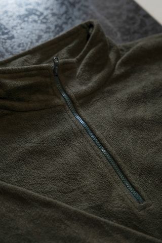 Nautica Polar Half Zip Verde Oliva