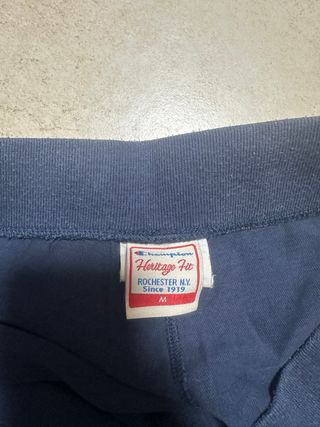 Lotto 2 pantaloni tuta blu Champion