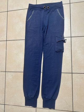 Lotto 2 pantaloni tuta blu Champion