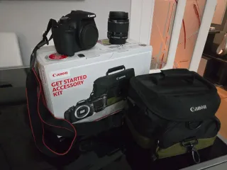 Canon 1200D Cámara + Accesorios