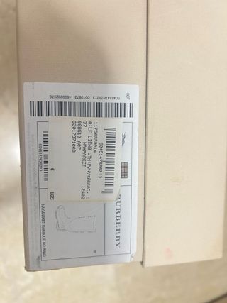 Botas de agua Burberry a cuadros