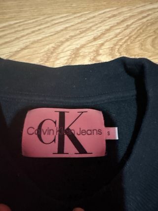 Sudadera Calvin Klein Jeans Negra