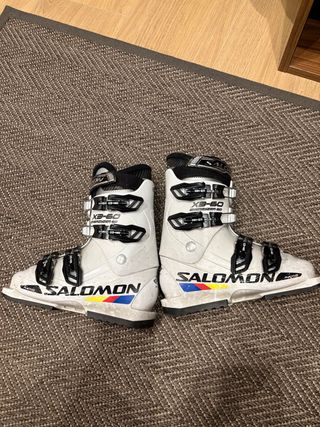 Botas de esquí Salomon talla 22
