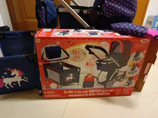 Carrito de muñecas Bayer 6 en 1