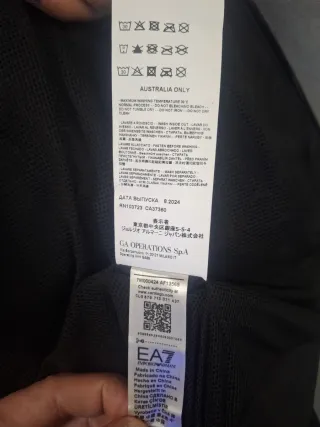 Giubbino EA7  Armani Primavera