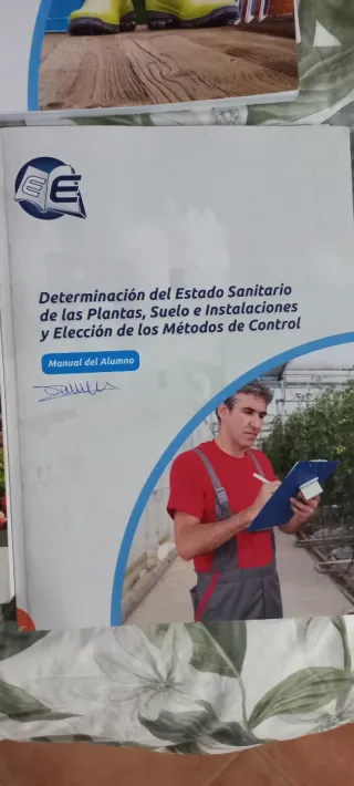 Libros Formación Prof. peón y Oficial Jardineria.