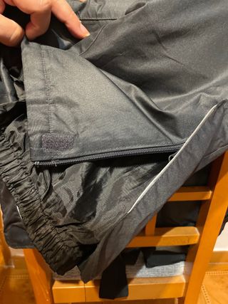 Pantalón de esquí infantil negro T.122-128