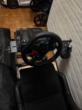 Volante Logitech G29 y sillón Ps4 ps5 Pc
